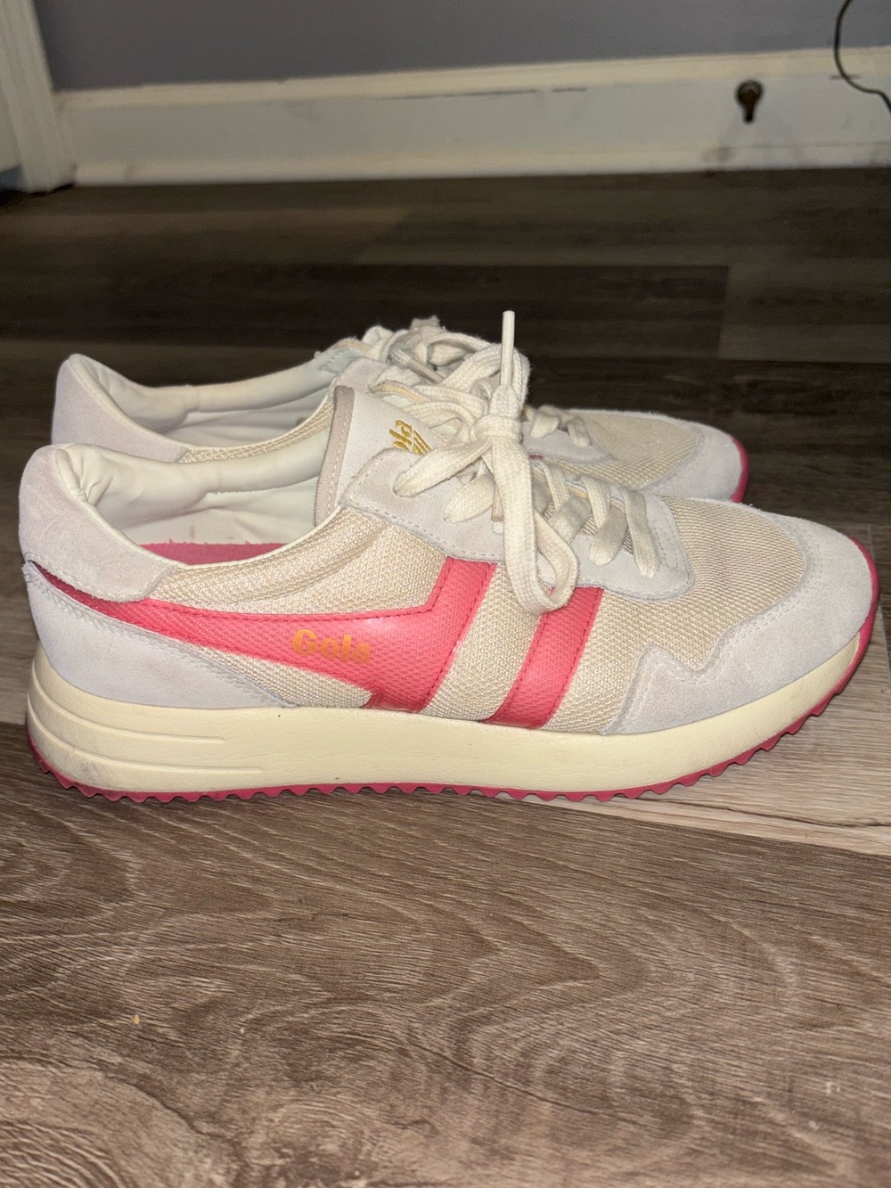 Pink Gola Sneakers
